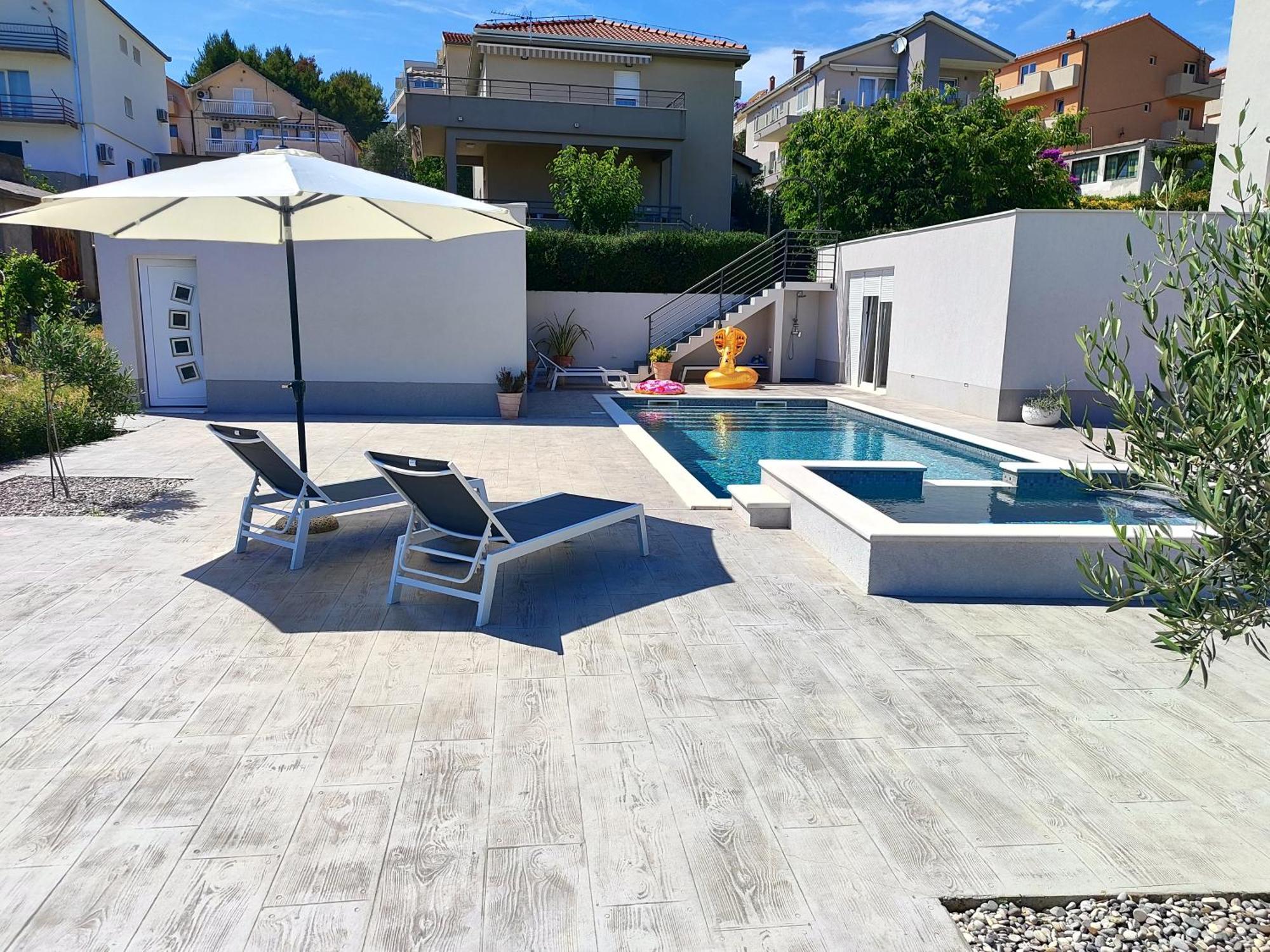 Fantastic House Villa Podstrana Bagian luar foto