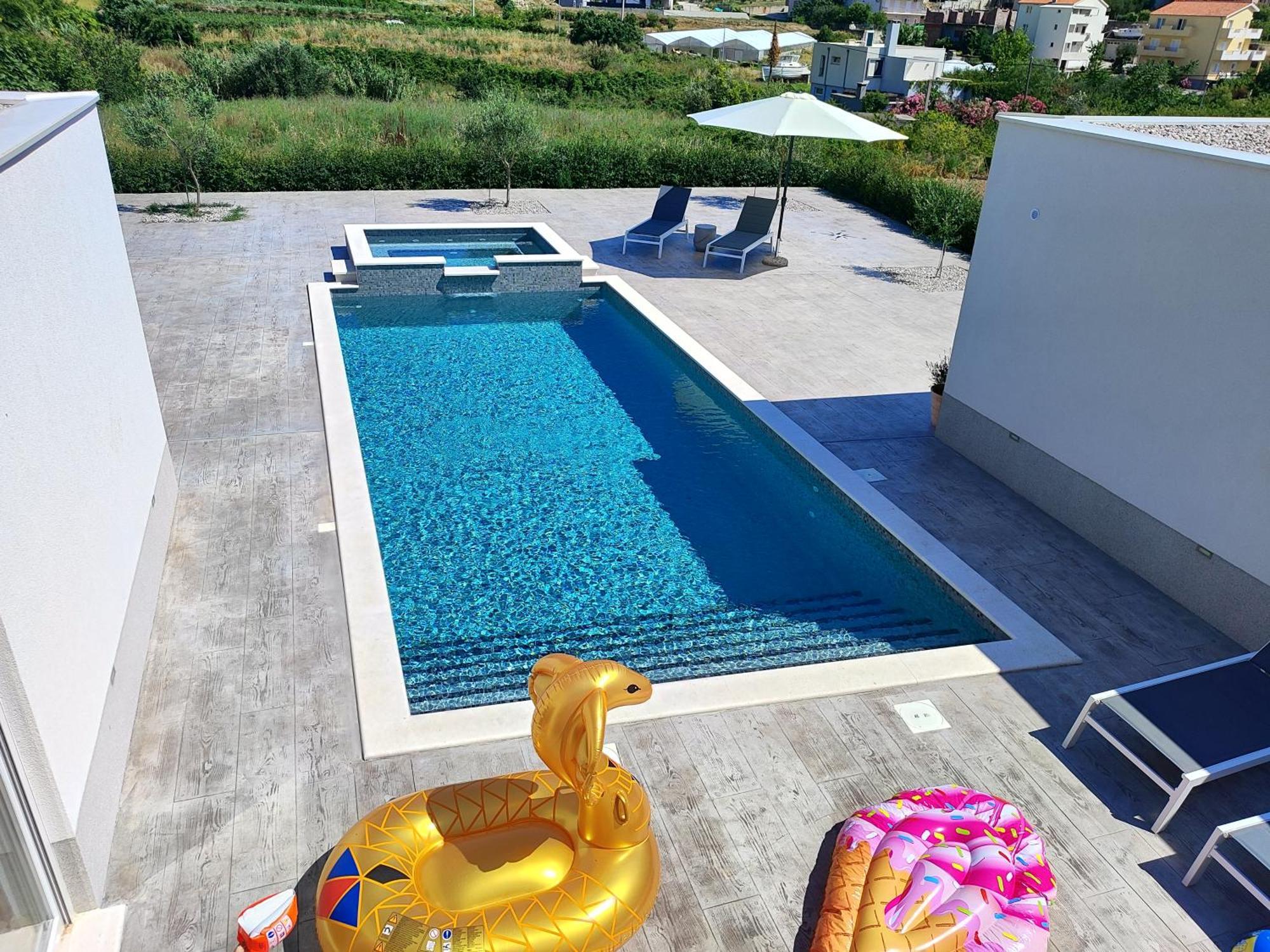 Fantastic House Villa Podstrana Bagian luar foto