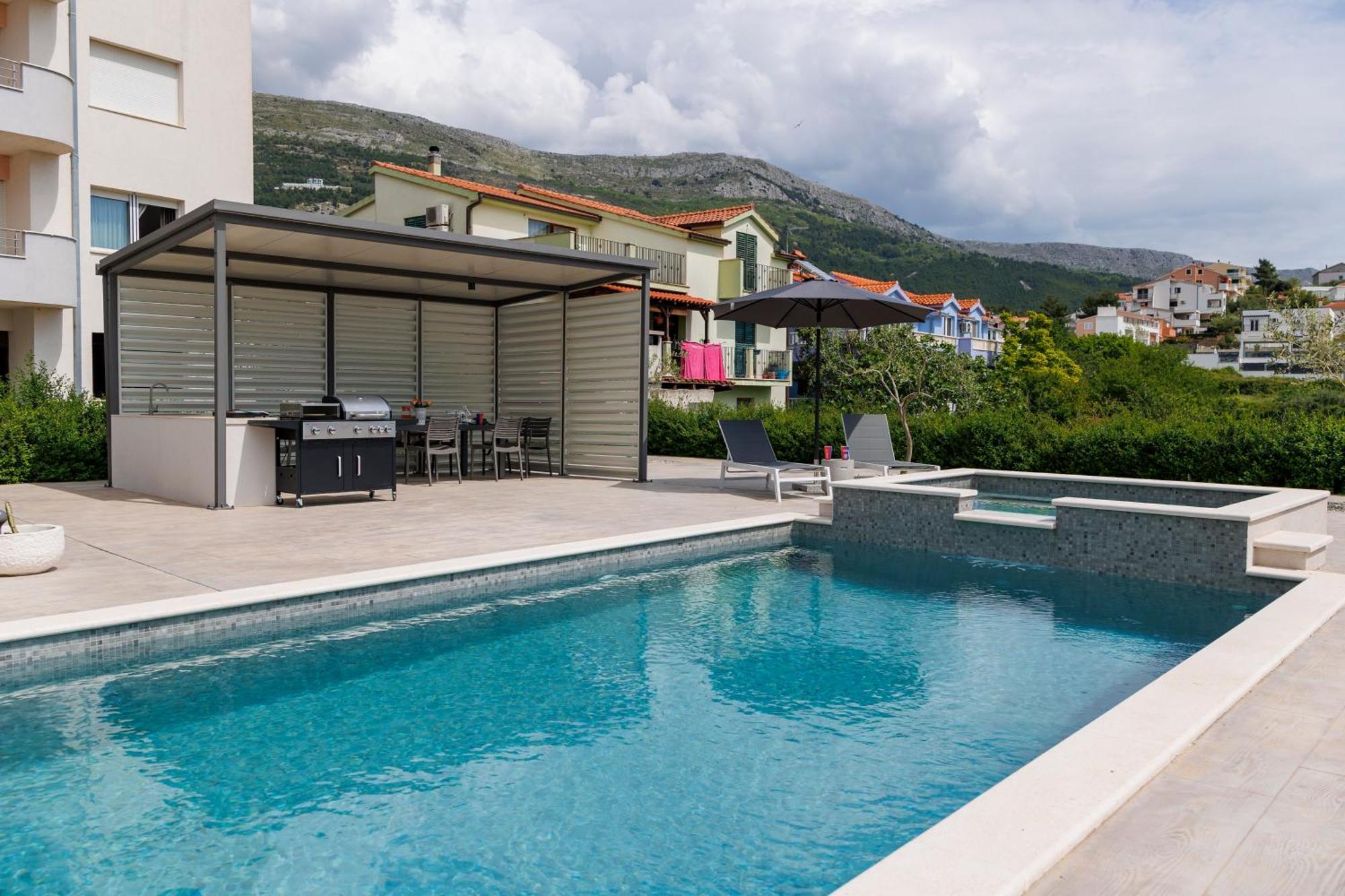 Fantastic House Villa Podstrana Bagian luar foto