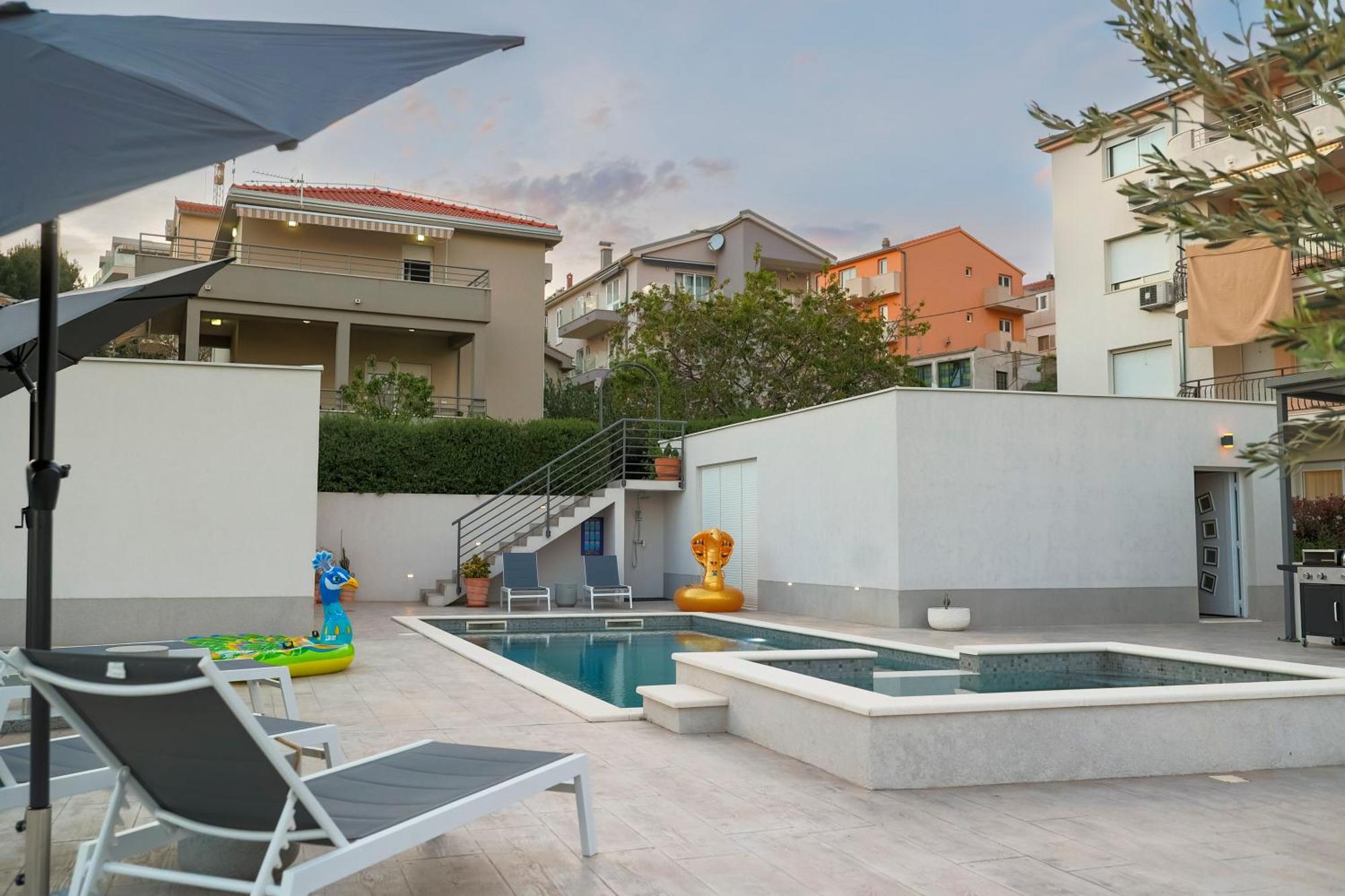 Fantastic House Villa Podstrana Bagian luar foto